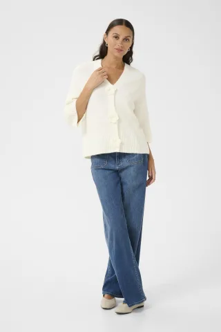 Strickjacke Loose fit white