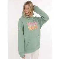 Zwillingsherz Hoodie "Moin Moin" auffälliges Front Logo, Anker am Arm, Kapuze mit Kordel, Kängurutasche