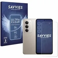 Savvies Displayschutzfolie Schutzfolie für Xiaomi Redmi 15 (Display+Kamera), 6 Stück, Displayschutz Schutz Folie Klar Transparent