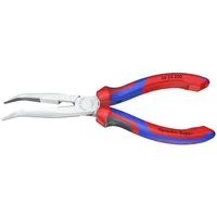 Knipex Flachzange Knipex 26 25 200 Elektronik- u. Feinmechanik Flachrundzange 40° geboge