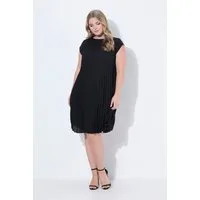 MIAMODA Jerseykleid Plissee-Kleid Plissee-Mix ärmellos
