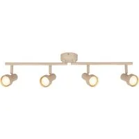 Briloner Leuchten LED Deckenspots TAPP, ohne Leuchtmittel, 60,5x13,5 cm, Wohnzimmer, Schlafzimmer, Flur, Büro