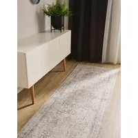 benuta Teppich George, rechteckig, Höhe: 5 mm, Vintage-Look, Kurzflor, Teppich Wohnzimmer, Schlafzimmer, Waschbar