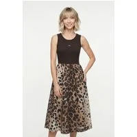 Smith & Soul A-Linien-Kleid aus Baumwolle, gemustert