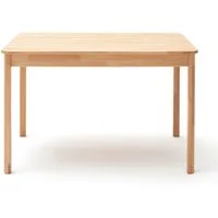 MCA furniture Esstisch Esszimmertisch Oskar, 120X80, Kernbuche massiv (no-Set)