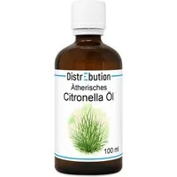 DistrEbution Duftöl Ätherisches Öl, Citronella, 100% Naturrein, Für Kerzen und Kosmetik