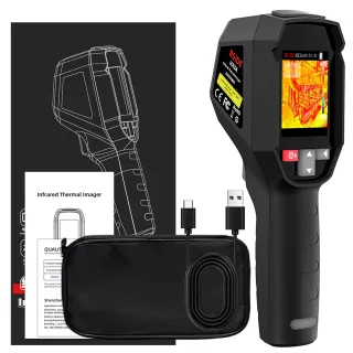 BSIDE HX3A Infrared Thermal Imager 240x240 Resolution 2.4-Inch TFT LCD 25Hz 2500mAh Rechargeable Battery Type-C USB IP54