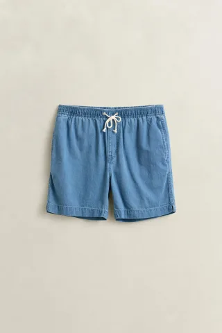 GANT - Denim Shorts semi light blue - Gr. - XXXL