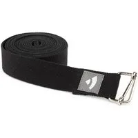 bodhi Yogamatte Yogagurt ASANA BELT PRO, 3m x 38mm, metall schwarz