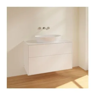 Villeroy und Boch Finion Waschtischunterschrank 100 cm FA0100MT 100x60,3cm, Abdeckplatte white matt, Weiß matt