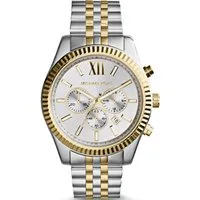 MICHAEL KORS Chronograph LEXINGTON MK8344, Quarzuhr, Armbanduhr, Herrenuhr, Stoppfunktion, Edelstahlarmband