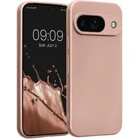 kwmobile Handyhülle Handyhülle für Google Pixel 9 Hülle, weiche Silikon Case metallisch schimmernd - Schutzhülle Cover