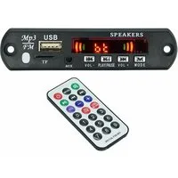 Bolwins N13C Drahtlos Bluetooth Decoder MP3 Player Auto Audio USB TF FM-Radio MP3-Player (0 GB, Bluetooth, Unterstützt MP3/WMA/WAV/FLAC/APE, USB & TF-Karte)