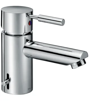 KAJA-Ipuri Einhebel-Waschtischbatterie mit Zylinderstifthebel, glatter Körper, chrom 55010-C