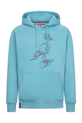 HERREN HOODIE STURMMÖWE (M-06-HD-0198)