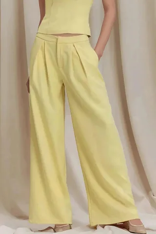 Faltenrockweite lange Hose