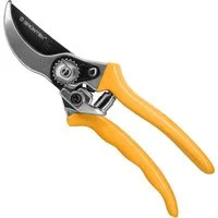 GRÜNTEK Gartenschere Gartenschere Rebschere SPECHT mit Klinge 55 mm aus japanischem Stahl, Mit speziellen Antihaftbeschichtung und kraftsparendem Schneidsystem