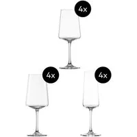 SCHOTT ZWIESEL Gläser-Set Gläser-Set 12-tlg. MioVino mit Moussierpunkt klar, Tritan-Kristallglas
