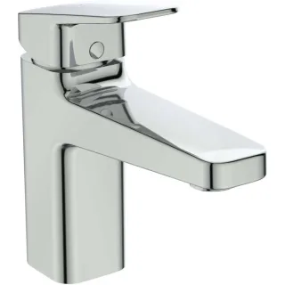 Ideal Standard CeraPlan Waschtischarmatur BD228AA Ausladung 124mm, verchromt, mit Metall-Ablaufgarnitur