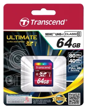 Transcend Premium | ts64gsdxc10 | Flash-Speicherkarte - 64 GB
