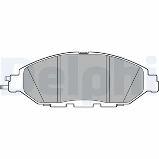Delphi Bremsbel?ge vorne Nissan Pathfinder 3,5