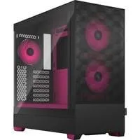 Pop Air RGB Magenta Core TG Clear Tint, Tower-Gehäuse schwarz/magenta