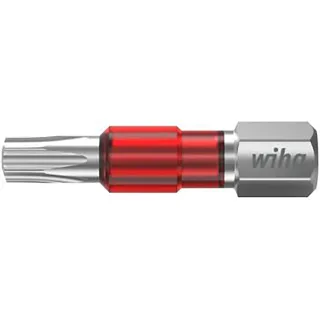 Wiha Bit Set TY-Bit 29 mm TORX (T20) 5-teilges Set 1/4 zoll C6,3 in Box - 6 Stück - 42110