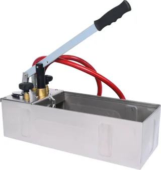 KS Tools Edelstahl Druck-Prüfpumpe, 12 Liter - 902.2004