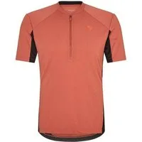 Ziener T-Shirt Fahrrad-Shirt Nadex (Front-Reißverschluss, Mesheinsätze)