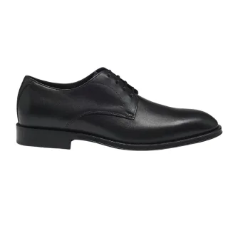 Boss - Formelle Schuhe für Herren, Leder, Low Block Heel (Dunkelbraun)