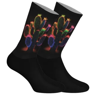 Lustig bedruckte lange Socken für Herren und Damen