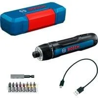 GO 3 Professional Akkuschrauber, 3,6Volt blau/schwarz, im Mini-Case