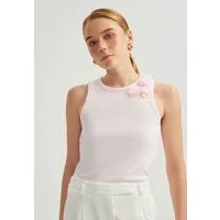 Koton Tanktop Rundhalsausschnitt Ärmellos Tanktop