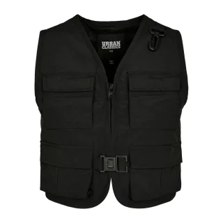 Urban Classics - Taktische Weste für Damen (Schwarz)