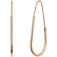 Yokoamii Paar Creolen Set: Y50 (2-tlg), Creolen roségold