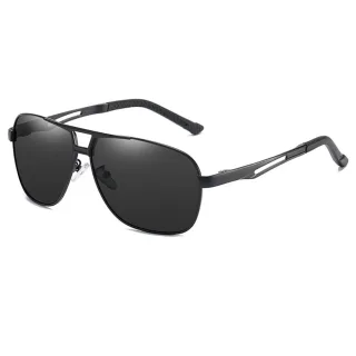 Aluminum Mg Fashion Polarized Sunglasses for Men Pilot Driving Classic UV400 Protection Sun Glasses