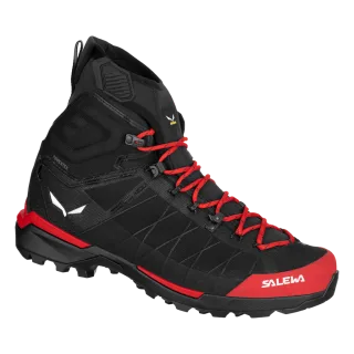 SALEWA - ORTLES LIGHT MID POWERTEX SCHUH HERREN - Schwarz (Gr.45)