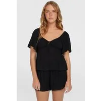 O'Neill Shorts JOHNNY SMOCKED WAIST SHORTS mit Cut-and-Sew-Bund, breiter, gesmokter Bund
