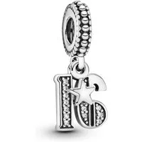 Pandora Kettenanhänger Pandora 16. Geburtstag Charm 797261CZ Anhänger
