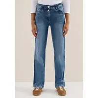 CECIL Loose-fit-Jeans aus Baumwolle mit Stretchanteil