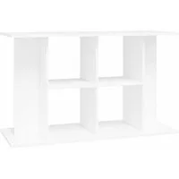 vidaXL Aquariumunterschrank Aquariumständer Weiß 100x40x60 cm Holzwerkstoff