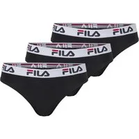 Fila Brasilslip WOMAN BRAZILIAN SLIP (3er Pack) mit elastischem Logobund