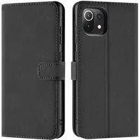 CoolGadget Handyhülle Wallet Klapp Tasche Book Case für Xiaomi Mi 11 Lite 4G/5G 6,55 Zoll, Hülle Klapphülle Flip Cover Etui Schutzhülle