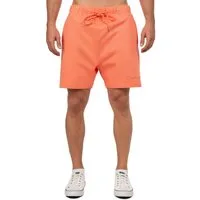 Reichstadt Sweatshorts Herren Regular Fit Kurze Hose Mid Waist 25RS072 Dezente Ton-in-Ton Stickerei als stilvolles Detail