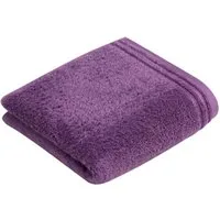 Vossen Badetuch Calypso Feeling, Walkfrottee (2-St), mit schmaler Bordüre, aus 100% hochwerter Baumwolle, Vegan, einfarbig