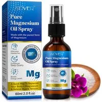 ALIVER Gesichts- und Körperspray Pure Magnesiumöl Spray für Sport Muskel Entspannung 60ml, 1-tlg., 60ML