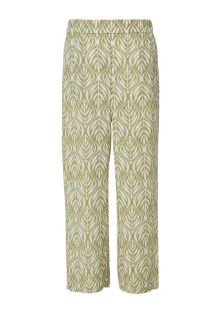 s.Oliver BLACK LABEL - Hose grün|creme - Gr. - 38
