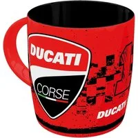 Nostalgic-Art Tasse Kaffeetasse - Ducati Corse - Logo Racing