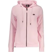 NORWAY 1963 Sweatshirt Damen-Sweatshirt Rosa mit Reißverschluss: