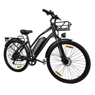LOOKROAD L28 MIN Electric Bike, 36V 18Ah Battery, 500W Motor, Recommended Top Speed 25KM/H, Speed Sensor, Mechanical Dis